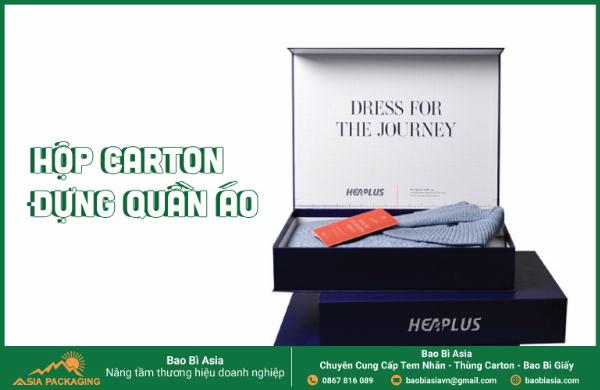 Hộp giấy thời trang bền vững với thông điệp bảo vệ môi trường