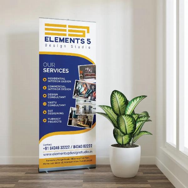 Standee PP chống nước, bền đẹp, thích hợp sử dụng ngoài trời.