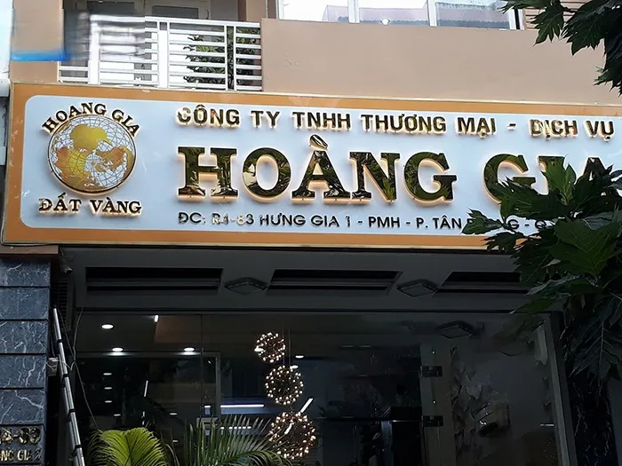 Mẫu Bảng Hiệu Công Ty Đẹp