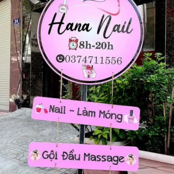 Bảng hiệu hộp đèn nail