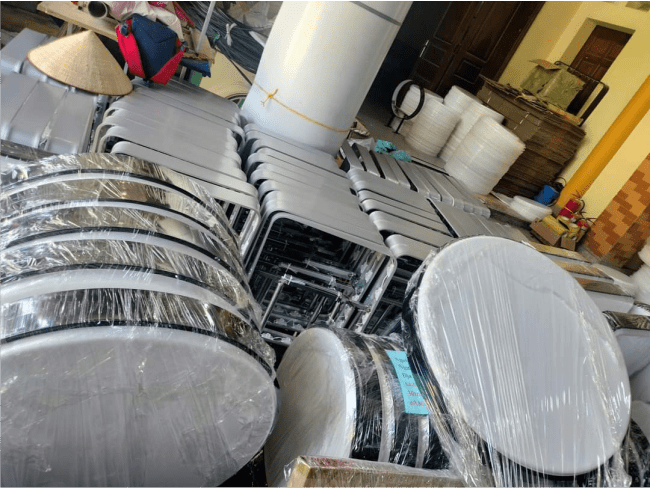 Biển mica hút nổi hộp đèn đẹp sang trọng 16 biển hộp đèn mica hút nổi