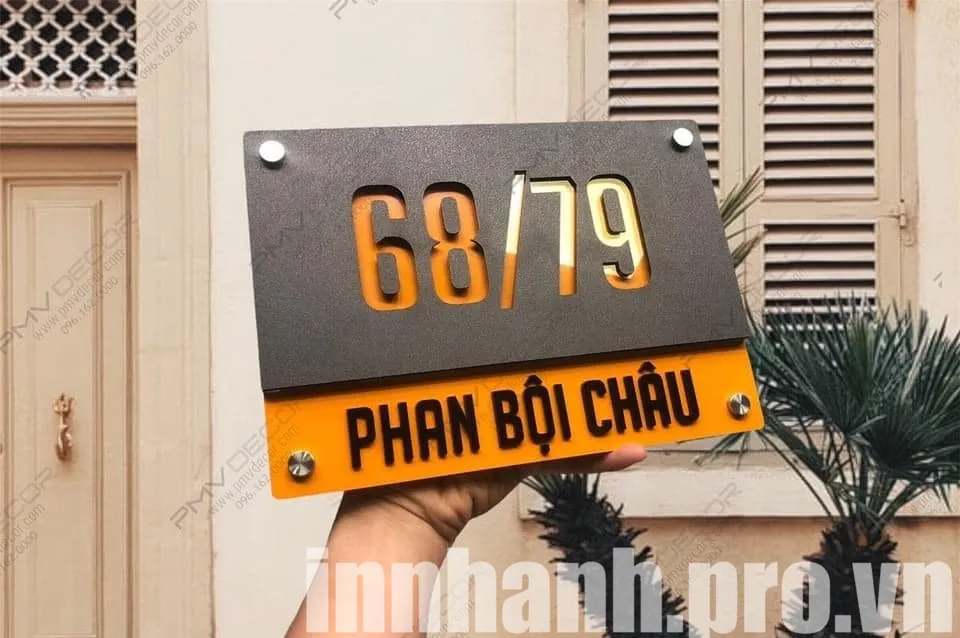 Mẫu Biển Số Nhà Đẹp