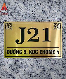 Tuyển Tập 50+ Mẫu Bảng Số Nhà, Biển Số Nhà Đẹp, Độc Đáo Nhất Hiện Nay! Bang So Nha Dep Bien So Nha Dep Innhanh.pro .vn015