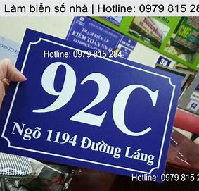 Tuyển Tập 50+ Mẫu Bảng Số Nhà, Biển Số Nhà Đẹp, Độc Đáo Nhất Hiện Nay! Bang So Nha Dep Bien So Nha Dep Innhanh.pro .vn016
