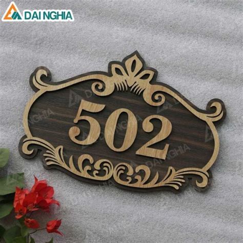 Tuyển Tập 50+ Mẫu Bảng Số Nhà, Biển Số Nhà Đẹp, Độc Đáo Nhất Hiện Nay! Bang So Nha Dep Bien So Nha Dep Innhanh.pro .vn030