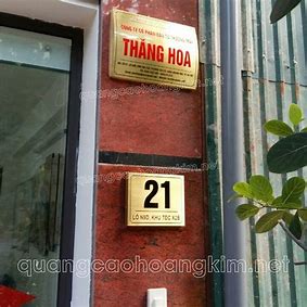 Tuyển Tập 50+ Mẫu Bảng Số Nhà, Biển Số Nhà Đẹp, Độc Đáo Nhất Hiện Nay! Bang So Nha Dep Bien So Nha Dep Innhanh.pro .vn045