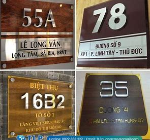 Tuyển Tập 50+ Mẫu Bảng Số Nhà, Biển Số Nhà Đẹp, Độc Đáo Nhất Hiện Nay! Bang So Nha Dep Bien So Nha Dep Innhanh.pro .vn053