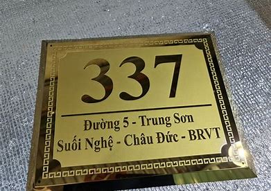 Tuyển Tập 50+ Mẫu Bảng Số Nhà, Biển Số Nhà Đẹp, Độc Đáo Nhất Hiện Nay! Bang So Nha Dep Bien So Nha Dep Innhanh.pro .vn055