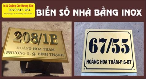 Tuyển Tập 50+ Mẫu Bảng Số Nhà, Biển Số Nhà Đẹp, Độc Đáo Nhất Hiện Nay! Bang So Nha Dep Bien So Nha Dep Innhanh.pro .vn057