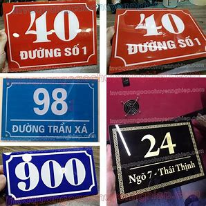 Tuyển Tập 50+ Mẫu Bảng Số Nhà, Biển Số Nhà Đẹp, Độc Đáo Nhất Hiện Nay! Bang So Nha Dep Bien So Nha Dep Innhanh.pro .vn059