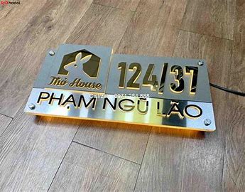 Tuyển Tập 50+ Mẫu Bảng Số Nhà, Biển Số Nhà Đẹp, Độc Đáo Nhất Hiện Nay! Bang So Nha Dep Bien So Nha Dep Innhanh.pro .vn067