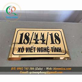 Tuyển Tập 50+ Mẫu Bảng Số Nhà, Biển Số Nhà Đẹp, Độc Đáo Nhất Hiện Nay! Bang So Nha Dep Bien So Nha Dep Innhanh.pro .vn069