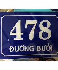Tuyển Tập 50+ Mẫu Bảng Số Nhà, Biển Số Nhà Đẹp, Độc Đáo Nhất Hiện Nay! Bang So Nha Dep Bien So Nha Dep Innhanh.pro .vn078