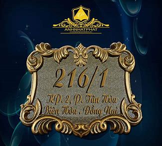 Tuyển Tập 50+ Mẫu Bảng Số Nhà, Biển Số Nhà Đẹp, Độc Đáo Nhất Hiện Nay! Bang So Nha Dep Bien So Nha Dep Innhanh.pro .vn088