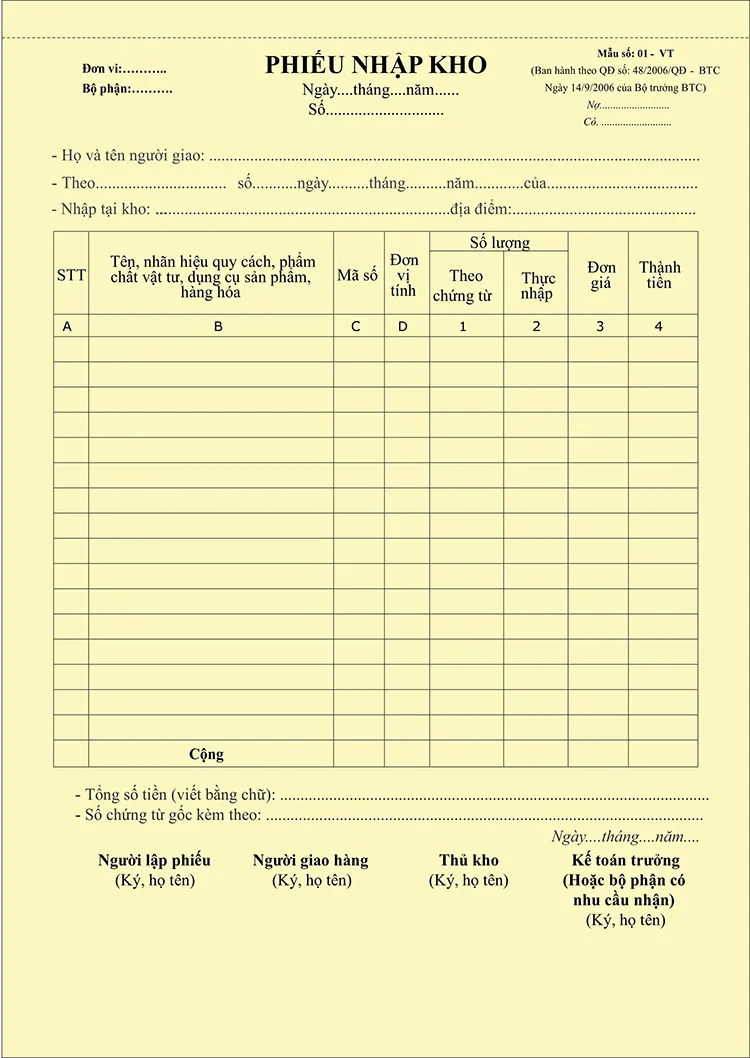 Phieu Nhap Kho Phieu Xuat Kho innhanh.pro .vn08