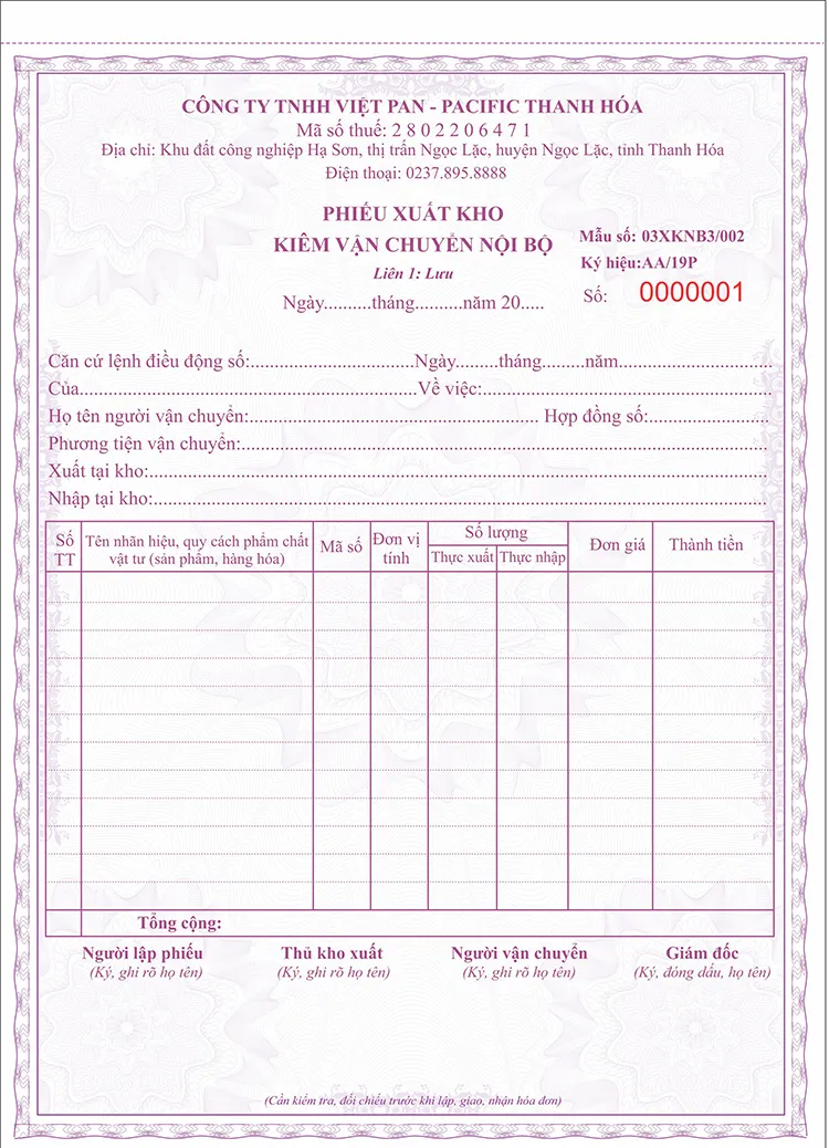 Phieu Nhap Kho Phieu Xuat Kho innhanh.pro .vn28