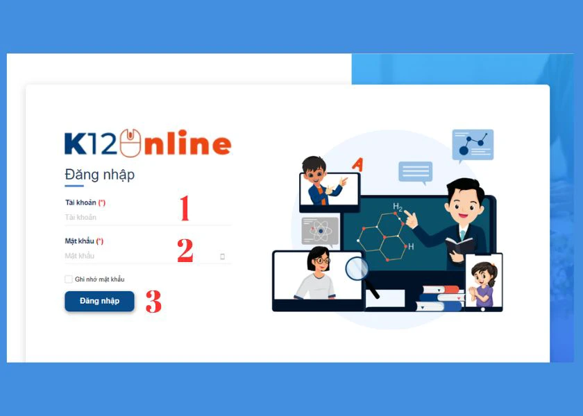 Tiết Kiệm Thời Gian: Đăng Nhập K12Online VN "Vèo Vèo" Để Vào Học Ngay! đăng nhập tài khoản k12online