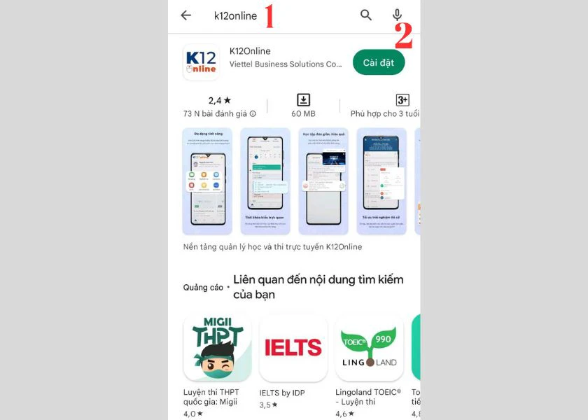 Tiết Kiệm Thời Gian: Đăng Nhập K12Online VN "Vèo Vèo" Để Vào Học Ngay! cách đăng nhập phần mềm k12online vn trên điện thoại