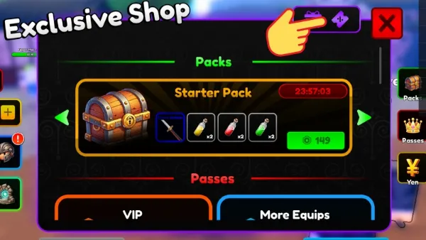 Code Anime Kingdom Simulator mới nhất tháng 06/2025 cập nhật liên tục Chọn biểu tượng phiếu quà tặng Coupon để nhập code Anime Kingdom Simulator