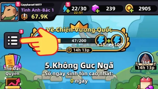 Code Capybara Go mới nhất tháng 06/2025 cập nhật liên tục Thông báo nhập code Capybara Go thành công