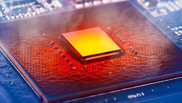 Biểu đồ theo dõi hiệu suất CPU và GPU, cho thấy nguyên nhân laptop nóng khi hoạt động quá tải