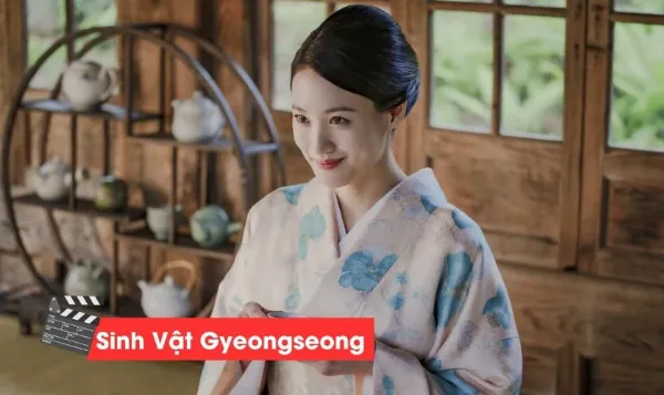 Claudia Kim trong tạo hình nhân vật trong phim Sinh Vật Gyeongseong