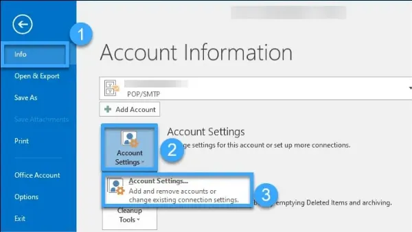 Cách đăng xuất Outlook trên laptop đơn giản và nhanh chóng