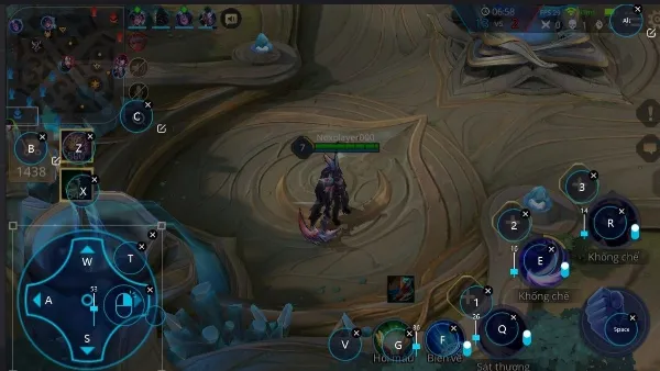 Cách tải, cài đặt Liên Quân Mobile trên laptop, máy tính đơn giản Danh sách và sơ đồ các phím chức năng cơ bản trong Liên Quân Mobile khi chơi trên giả lập