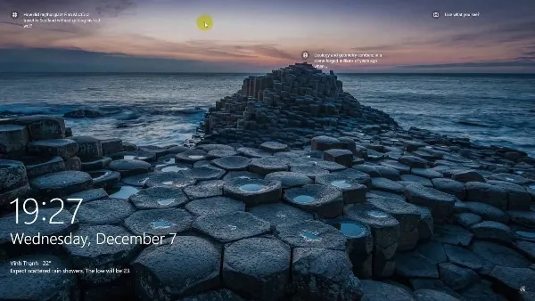 Giao diện màn hình khóa Windows 11 hiển thị ngày giờ và yêu cầu đăng nhập