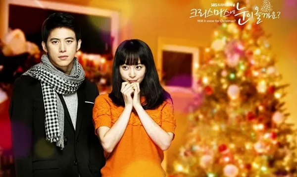 Go Soo và Han Ye-seul trong phim lãng mạn "Tuyết Có Rơi Đêm Giáng Sinh" 2009