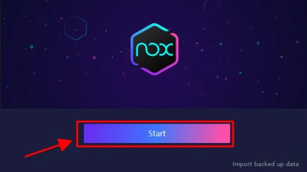 Cách tải, cài đặt Liên Quân Mobile trên laptop, máy tính đơn giản Hoàn tất cài đặt NoxPlayer, nhấn nút Start để mở giả lập