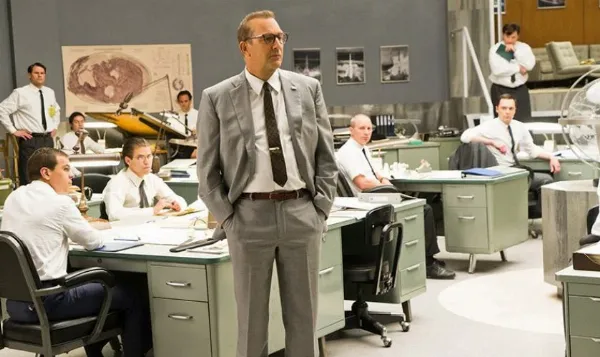Kevin Costner cùng dàn diễn viên nữ chính trong phim 'Bộ Ba Ưu Việt' (Hidden Figures)