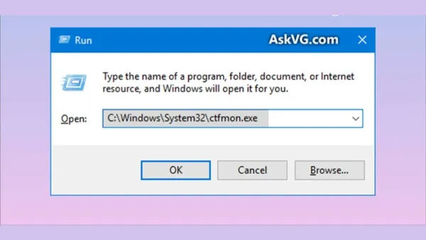 Khắc phục Lỗi Không Nhập Được Mật Khẩu Wifi Trên Laptop Khắc phục nhanh bằng chạy file ctfmon.exe