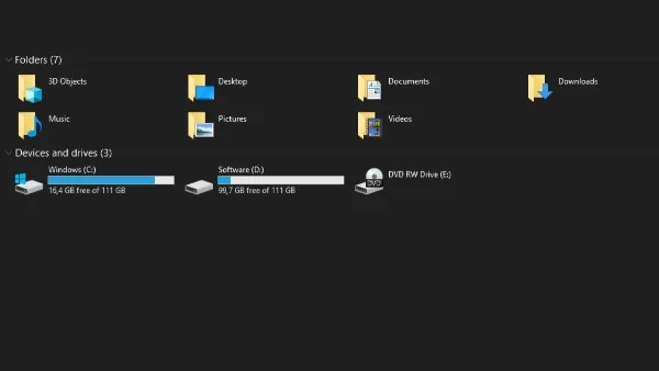 Kiểm tra dung lượng còn trống của các ổ đĩa trên máy tính