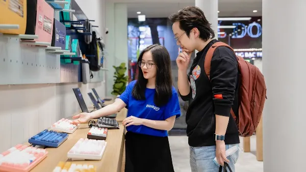 Cấu hình chơi Blade And Soul trên laptop chi tiết, chuẩn xác Laptop Dell Gaming G15 5530 hiển thị giao diện game Blade and Soul