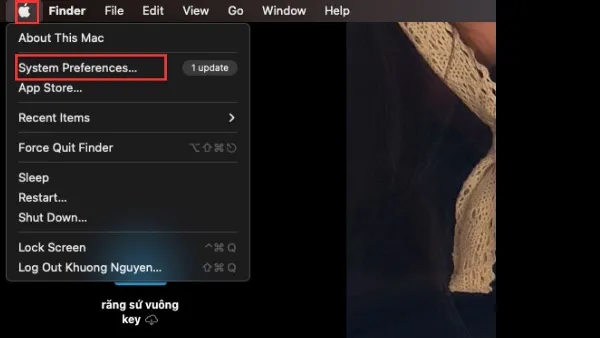 Cách chuyển vùng trên laptop Win 10, 11, 7 và macOS chi tiết Mở Tùy chọn Hệ thống (System Preferences) để bắt đầu chuyển vùng trên macOS.