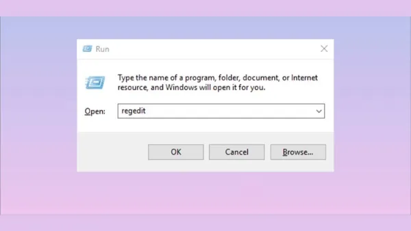 Khắc phục Lỗi Không Nhập Được Mật Khẩu Wifi Trên Laptop Mở ứng dụng Registry Editor