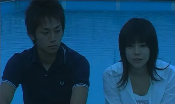 Một cảnh trong phim tình cảm Love on Sunday (2006) với sự tham gia của Haga Yuria