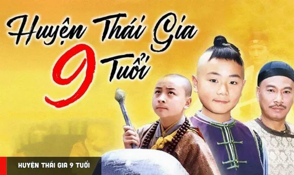 Thích Tiểu Long vai hòa thượng Khai Tâm trong phim Huyện Thái Gia 9 Tuổi
