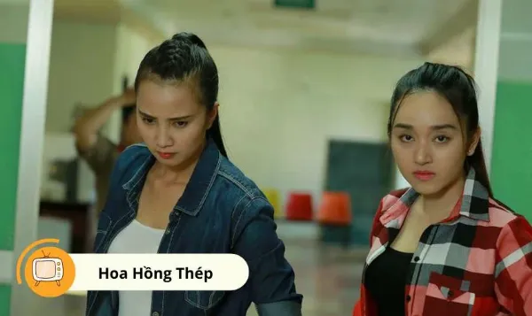 Thủy Phạm hóa thân thành chiến sĩ cảnh sát Thanh mạnh mẽ trong phim Hoa Hồng Thép