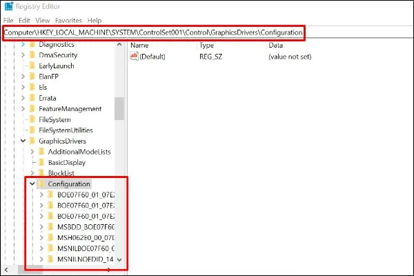 Truy cập đường dẫn Registry để chỉnh sửa Scaling