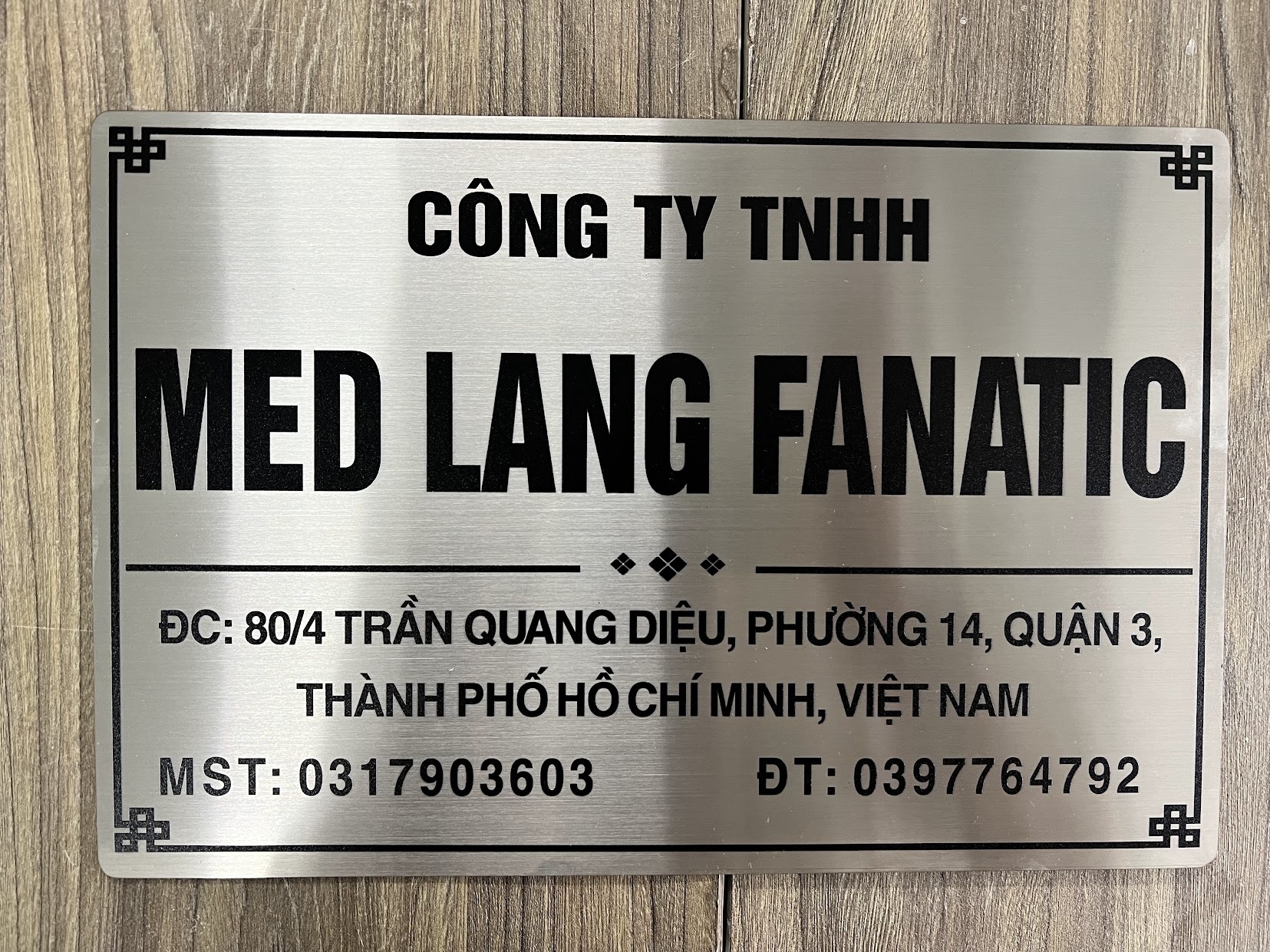 BIỂN, BẢNG CÔNG TY,Alcorest in UV nội dung, ngoài trời BCT-QC24H006