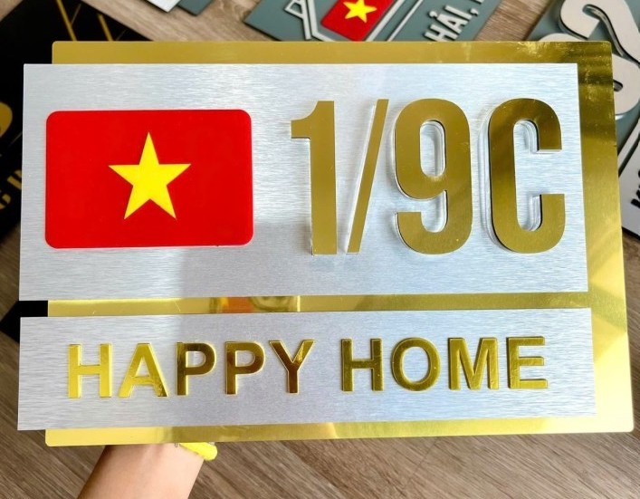 BIỂN, BẢNG CÔNG TY,Alcorest in UV nội dung, ngoài trời BCT-QC24H006 bien so nha co viet nam 20