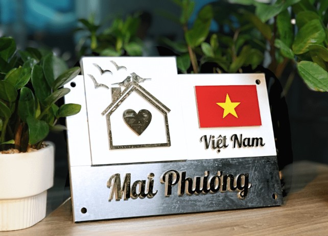 BIỂN, BẢNG CÔNG TY,Alcorest in UV nội dung, ngoài trời BCT-QC24H006 bien so nha co viet nam 24