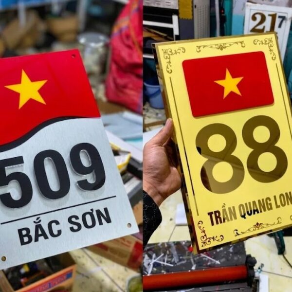 BIỂN, BẢNG CÔNG TY,Alcorest in UV nội dung, ngoài trời BCT-QC24H006 bien so nha co viet nam 28