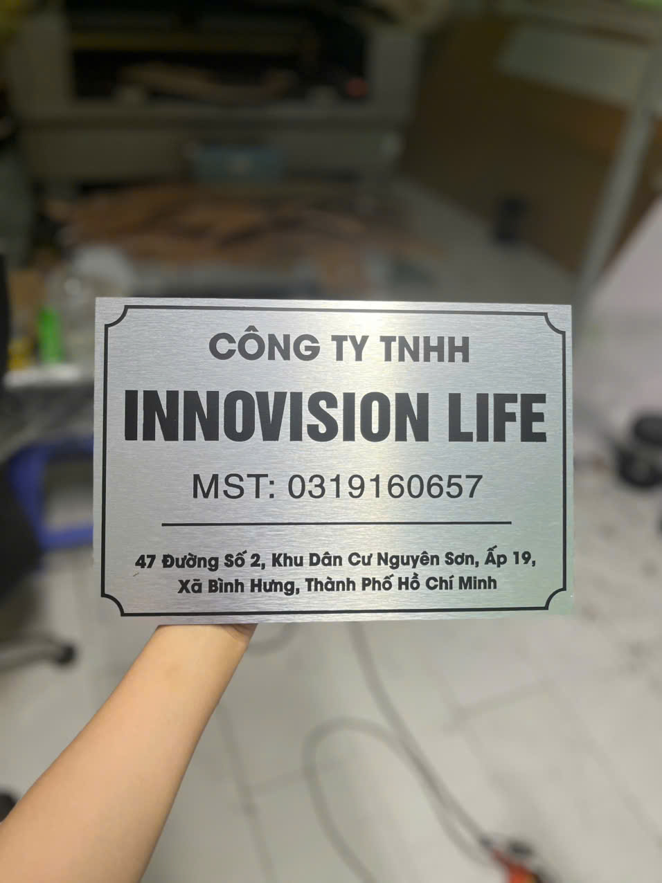 Dịch Vụ In Nhanh bang cong ty alu 95