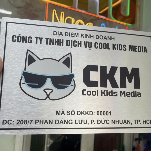 Bảng địa điểm kinh doanh in có liền
