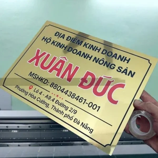 Biển tên công ty đẹp bang dia diem kinh doanh 5