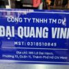 Biển công ty mica 20x30cm