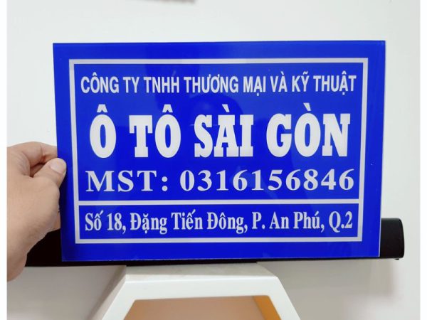 Bảng tên công ty inox bang ten cong ty 2
